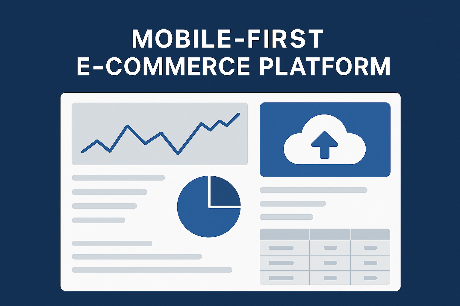 Mobile-First E-commerce Platform